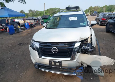 2022 Nissan Pathfinder Platinum 4Wd из США, поврежденный, VIN 5N1DR3DK7NC219348